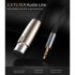 3 5mm Jack To XLR Cable 1 5m Male To Female Professional Audio Cable For Mixer Microphone Speaker Computer Phone black