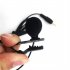 3 5mm Lavalier Microphone Vocal Stand Clip Tie Audio Video Lapel Microphone 1 5 meters straight