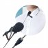 3 5mm Lavalier Microphone Vocal Stand Clip Tie Audio Video Lapel Microphone 1 5 meters straight