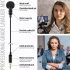 3 5mm Lavalier Microphone Vocal Stand Clip Tie Audio Video Lapel Microphone 3 meters straight