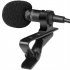 3 5mm Lavalier Microphone Vocal Stand Clip Tie Audio Video Lapel Microphone 3 meters straight