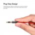 3 5mm Speaker Phone Headphone Extension Cable Aluminum Alloy Audio Cable Male To Female Connection Extension Cable black 1 meter