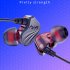3 5mm Sports Earphones In ear Wired Gaming Earbuds Stereo Music Headphone For Computer Phones Tablets Gun Color  3 5mm 