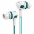 3 5mm Stereo Gaming Headset Volume Control Noise Canceling Sport Headphones Compatible For Langsdom Jm26 white cyan
