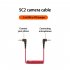 3 5mm TRS To TRS Audio Adapter Cable Compatible For Rode Wireless Go2 Microphone Sc2 Mobile Phone Camera red black