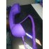 3 5mm Universal Phone Telephone Radiation proof Receivers Cellphone Handset Classic Headphone MIC Microphone Purple