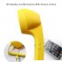 3 5mm Universal Phone Telephone Radiation proof Receivers Cellphone Handset Classic Headphone MIC Microphone Yellow