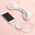 3 5mm Universal Phone Telephone Radiation proof Receivers Cellphone Handset Classic Headphone MIC Microphone Red