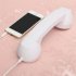 3 5mm Universal Phone Telephone Radiation proof Receivers Cellphone Handset Classic Headphone MIC Microphone Orange