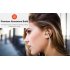 3 5mm Wired Earphones Stereo Music Sports Pure Bass Headset 1 Button Remote Hands free Call with Mic for Smartphones black