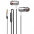 3 5mm in Ear Headset Bass Music Earphones Wire controlled Smart Calling Headphones with Microphone for Android V2 Silver