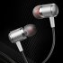 3 5mm in Ear Headset Bass Music Earphones Wire controlled Smart Calling Headphones with Microphone for Android V2 Gold