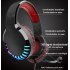 3  5mm usb Gaming  Headset Headphone Surround Sound Stereo Game Wired Colorful LED Earphone With Hd Microphone black