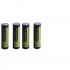 3 7V 18650 4200 Ah Li ion Rechargeable Battery for Flashlight Torch Black