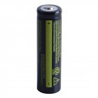 3 7V 18650 4200 Ah Li ion Rechargeable Battery for Flashlight Torch Black