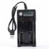 3 7V 18650 Charger Li ion Battery USB Independent Charging Portable 18350 16340 14500 Battery Charger Two slots