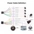 3 8 Inch Car Radio Ips Screen Bluetooth 2 0 Mp5 Player with Microphone Rear View Function standard