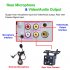 3 8 Inch Car Radio Ips Screen Bluetooth 2 0 Mp5 Player with Microphone Rear View Function standard