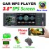 3 8 Inch Car Radio Ips Screen Bluetooth 2 0 Mp5 Player with Microphone Rear View Function standard