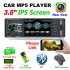 3 8 Inch Car Radio Ips Screen Bluetooth 2 0 Mp5 Player with Microphone Rear View Function Standard   8 lights camera