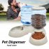 3 8L Automatic Food Water Feeder Dog Cat Drinking Bowl Large Capacity Dispenser Drinking fountain