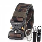 3 8cm Men Tactical Belt Army Fans Outdoor Training Belt   classic camouflage
