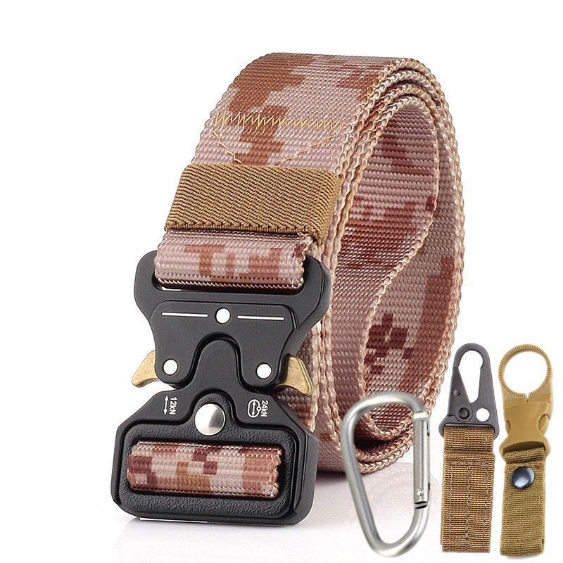 Men Tactical Belt Desert camouflage