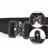3 8cm Men Tactical Belt Army Fans Outdoor Training Belt   Desert camouflage