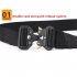 3 8cm Men Tactical Belt Army Fans Outdoor Training Belt   Desert camouflage