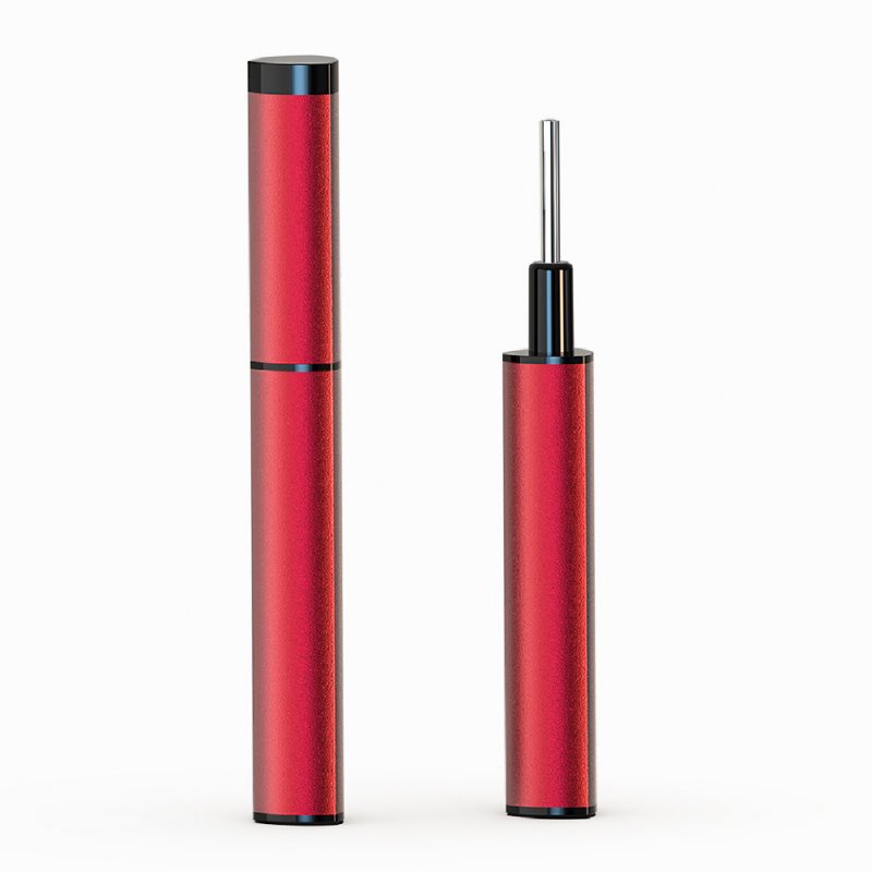 3.9mm Wifi Earpick Ear Cleaning Tools with High-definition Ear Endoscope red
