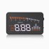 3  Car HUD Projector Head Up Display Speed Warning Fuel OBD II Speedometer