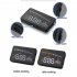 3  Car HUD Projector Head Up Display Speed Warning Fuel OBD II Speedometer