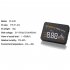 3  Car HUD Projector Head Up Display Speed Warning Fuel OBD II Speedometer