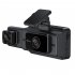 3 Channel Car Dash Cam  1080P Built In WiFi Dash Camera Front Inside Rear  Motion Detection  Loop Recording  3  Screen Infrared Night Fill Light black