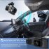 3 Channel Car Dash Cam  1080P Built In WiFi Dash Camera Front Inside Rear  Motion Detection  Loop Recording  3  Screen Infrared Night Fill Light black