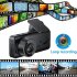 3 Channel Car Dash Cam  F2 0 1080P Full High Definition Dash Camera Front Inside Rear  140 Degree Wide Angle  Motion Detection  Loop Recording black