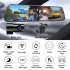 3 Channel Dash Cam 1080P HD Full Touch Screen 170 Degrees Wide Angle Dashboard Camera G Sensor Black
