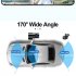 3 Channel Dash Cam 1080P HD Full Touch Screen 170 Degrees Wide Angle Dashboard Camera G Sensor Black