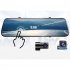 3 Channel Dash Cam 1080P HD Full Touch Screen 170 Degrees Wide Angle Dashboard Camera G Sensor Black
