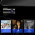 3 Channel Dash Cam 1080P HD Full Touch Screen 170 Degrees Wide Angle Dashboard Camera G Sensor Black