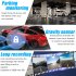 3 Channel Dash Cam 1080P Front 720P Cab 480P Rear Triple Dash Camera IPS Screen Driving Recorder 24Hr Parking Mode Black