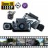 3 Channel Dash Cam Built in WiFi Front And Rear Inside Dash Camera 1080P Three Way Camera Dashboard Night Vision Camera 170  Wide Angle Recorder For Cars Front i