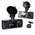 3 Channel Dash Cam Camera  Front Inside and Rear Camera WiFi Camcorder Camera 1080P HD Loop V20 front inside