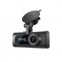 3 Channel Dash Cam Camera  Front Inside and Rear Camera WiFi Camcorder Camera 1080P HD Loop V20 front inside