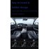 3 Channel Dash Cam Camera  Front Inside and Rear Camera WiFi Camcorder Camera 1080P HD Loop V20 front inside