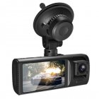 3 Channel Dash Cam Camera, Front Inside and Rear Camera WiFi Camcorder Camera