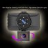 3 Channel Dash Cam Front Rear Inside 1080p Full High Definition Wide Angle Dashboard Camera Ir Night Vision Black