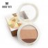 3 Colors 3D Makeup Powder Bronzer Nose Shadow Highlighter Powder Brighten Face Foundation Palette