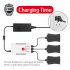 3 IN 1 Balance Fast Battery Charger Charging Hub for C FLY CFLY Faith EX4  X12 FPV GPS 3 Axis Stable Gimbal RC Drone  European regulations