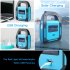 3 In 1 Handheld Solar Rechargeable Led Outdoor  Light For Camping Repairing Emergency Backup Device Style 4  black   blue 